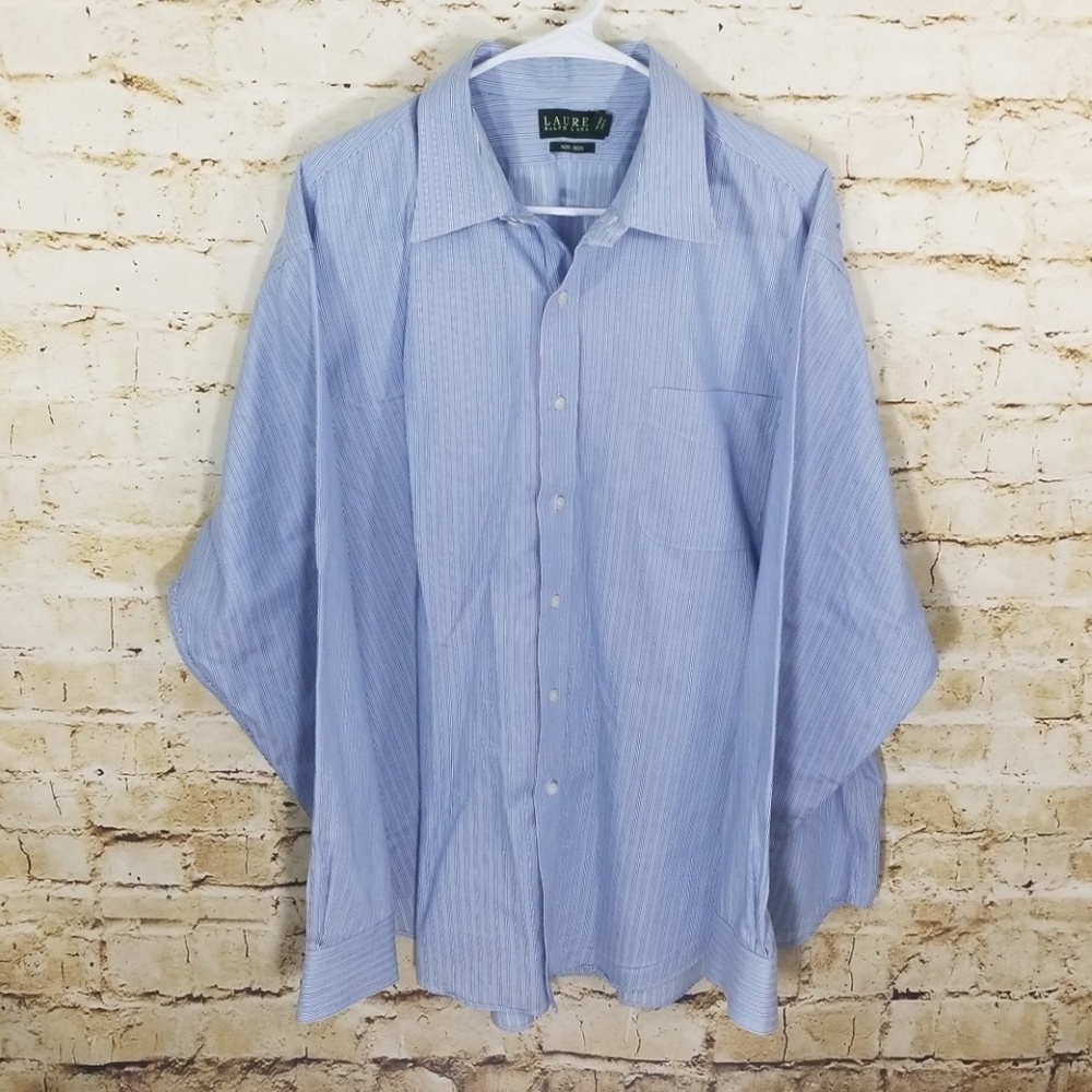 Lauren Ralph Lauren Mens Button Down Dress Shirt